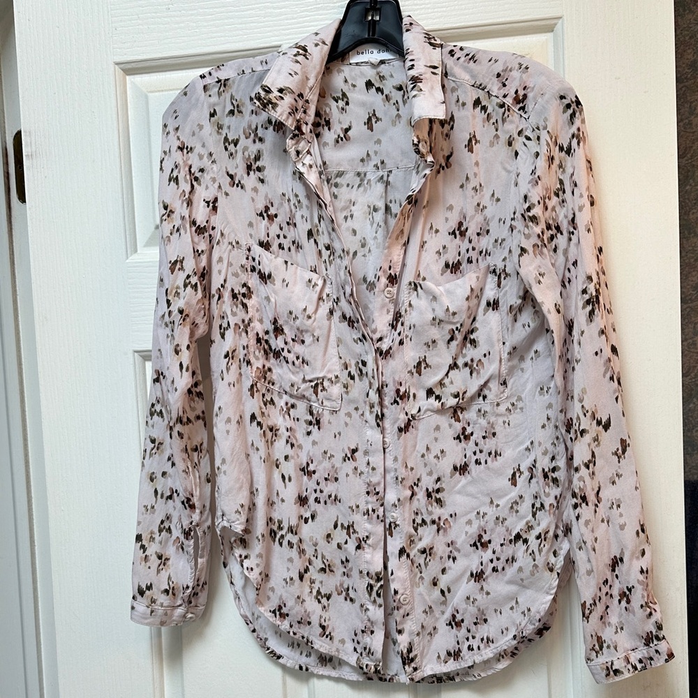 Bella Dahl Floral Button Down Shirt